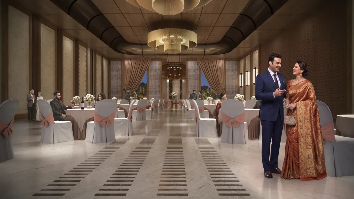 Multipurpose hall, artistic impression